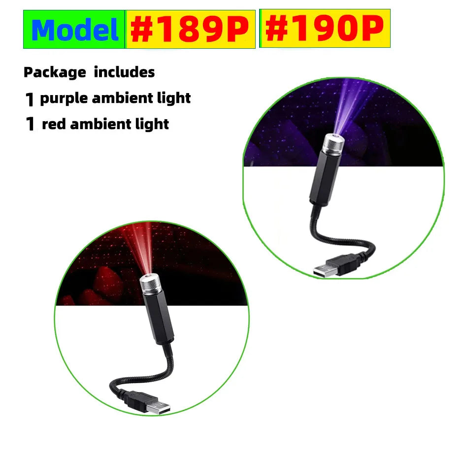 👉🌌 NovaGlow – Projecteur Galaxy pour Voiture | Ciel Étoilé LED USB