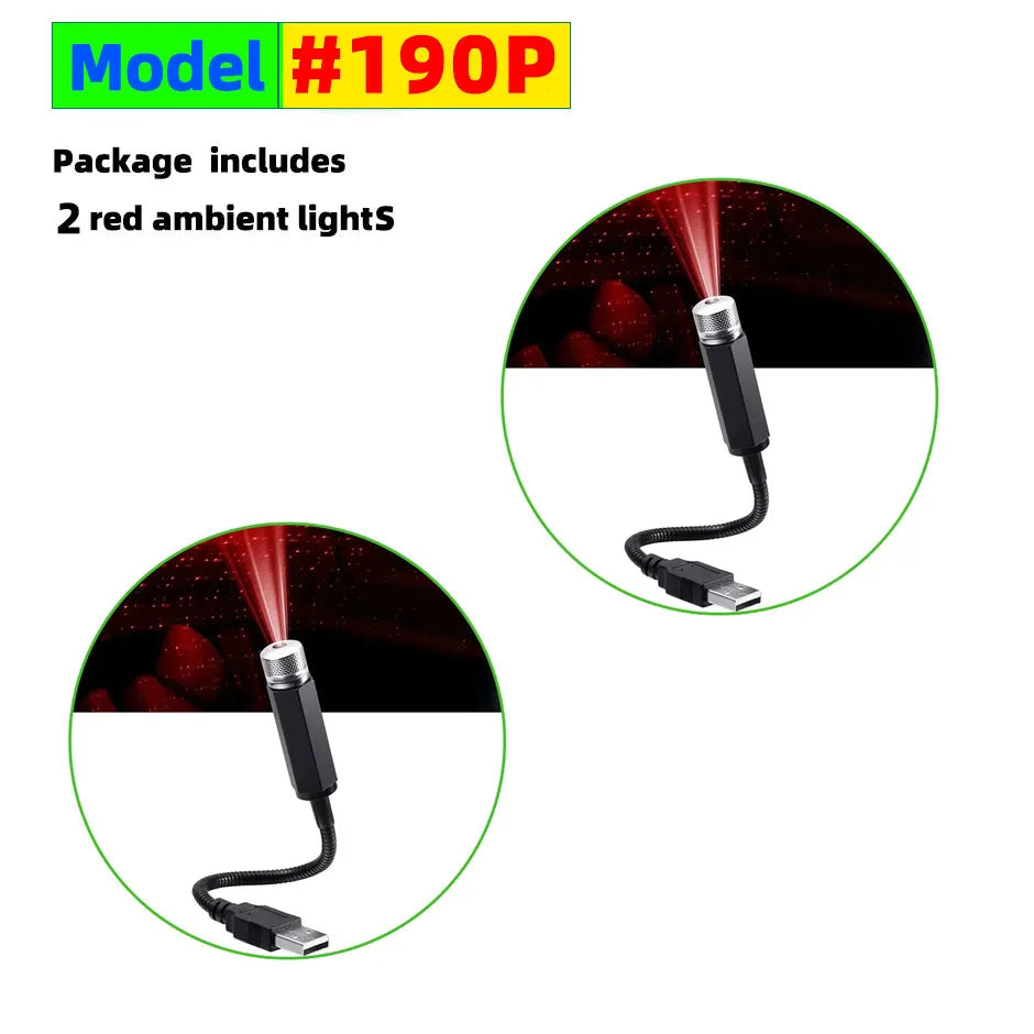 👉🌌 NovaGlow – Projecteur Galaxy pour Voiture | Ciel Étoilé LED USB